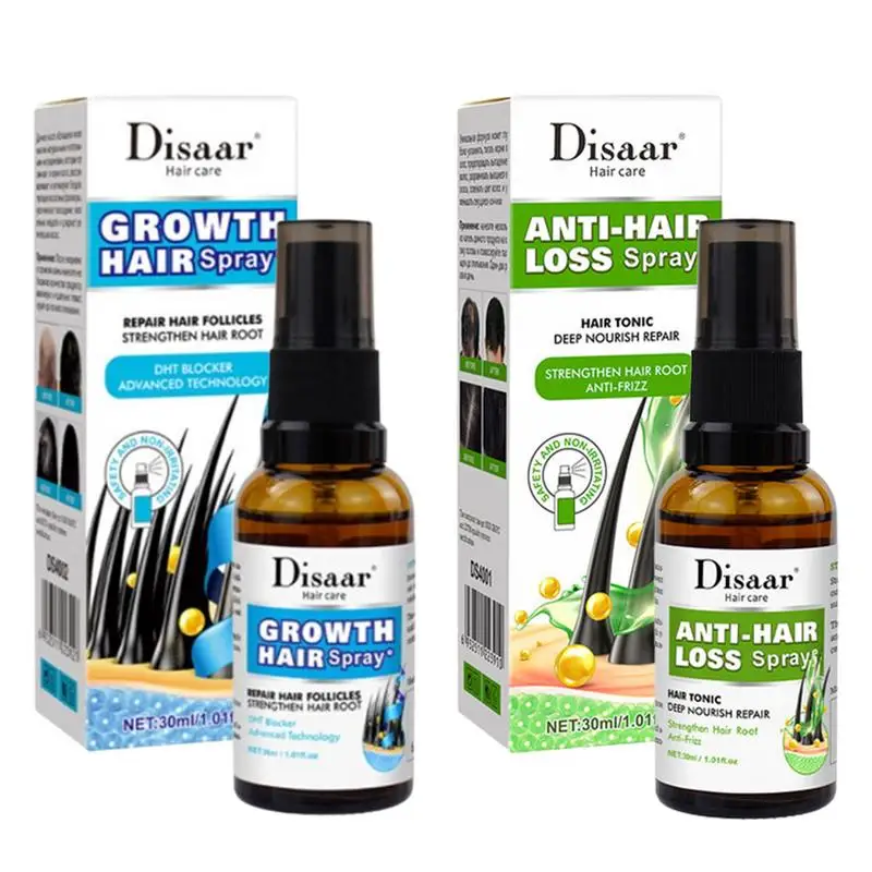 

Hair Growth Spray Serum Anti Hair Loss Fast Grow Hair Essential Oil Treatments Repair Dry Damaged Thinning Hair Care Products
