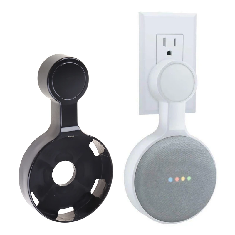 T5EE Anti-Scratch Sound Box Stand Soundbar Outlet Holder for Google Home Mini Speaker Soundbar Stand Hanger