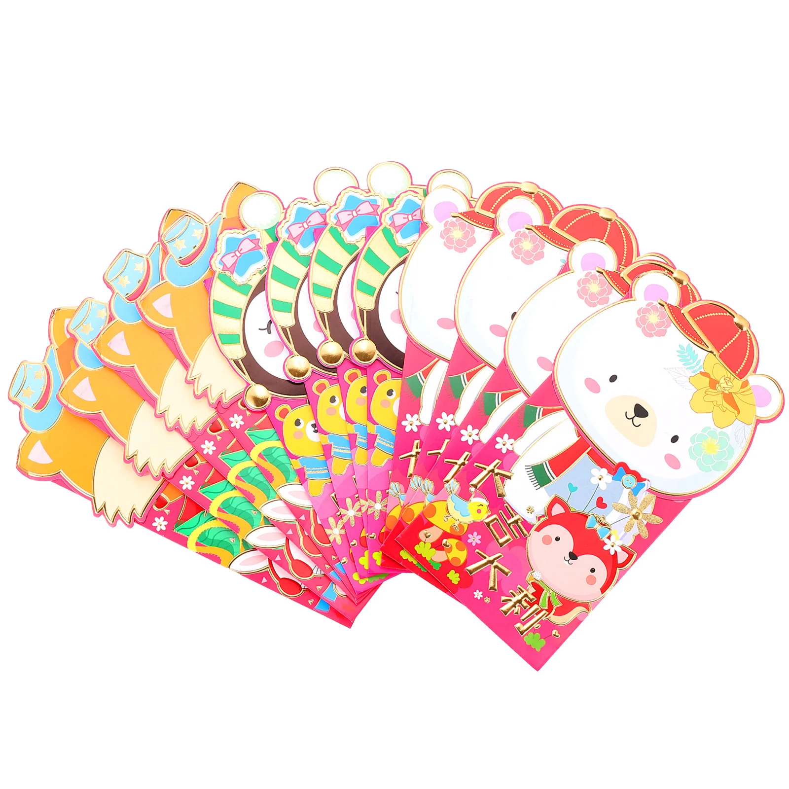 

Red Envelopes Year Money Envelope New Chinese Packet Rabbit Festival Packets Spring Cash Lucky Hongbao Gift Pocket Bunny Bag