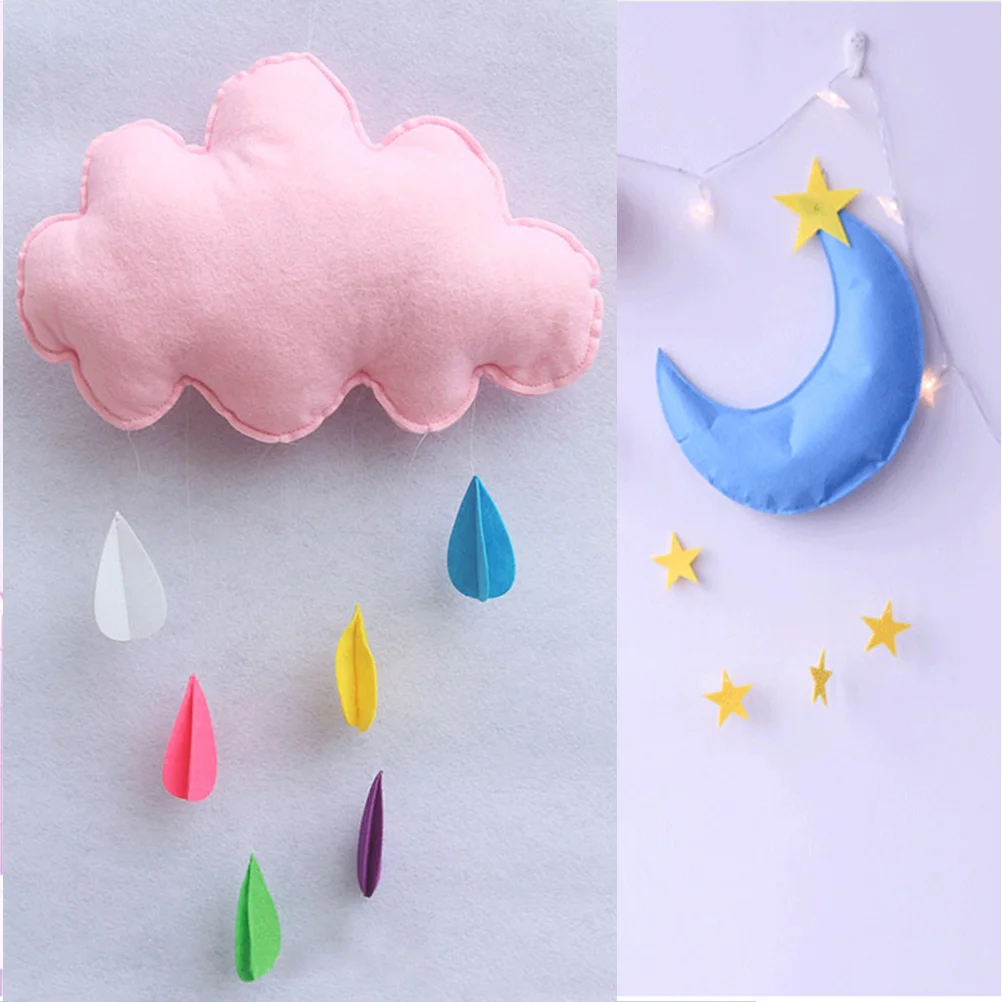 Наклейки на стену в стиле бохо подвесной Радужный декор детская комната