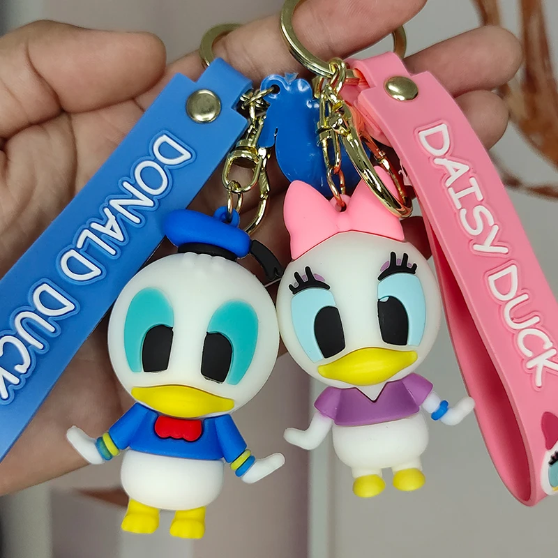 Брелки Диснея Микки Маус Дональд Дак креативная искусственная мультяшная