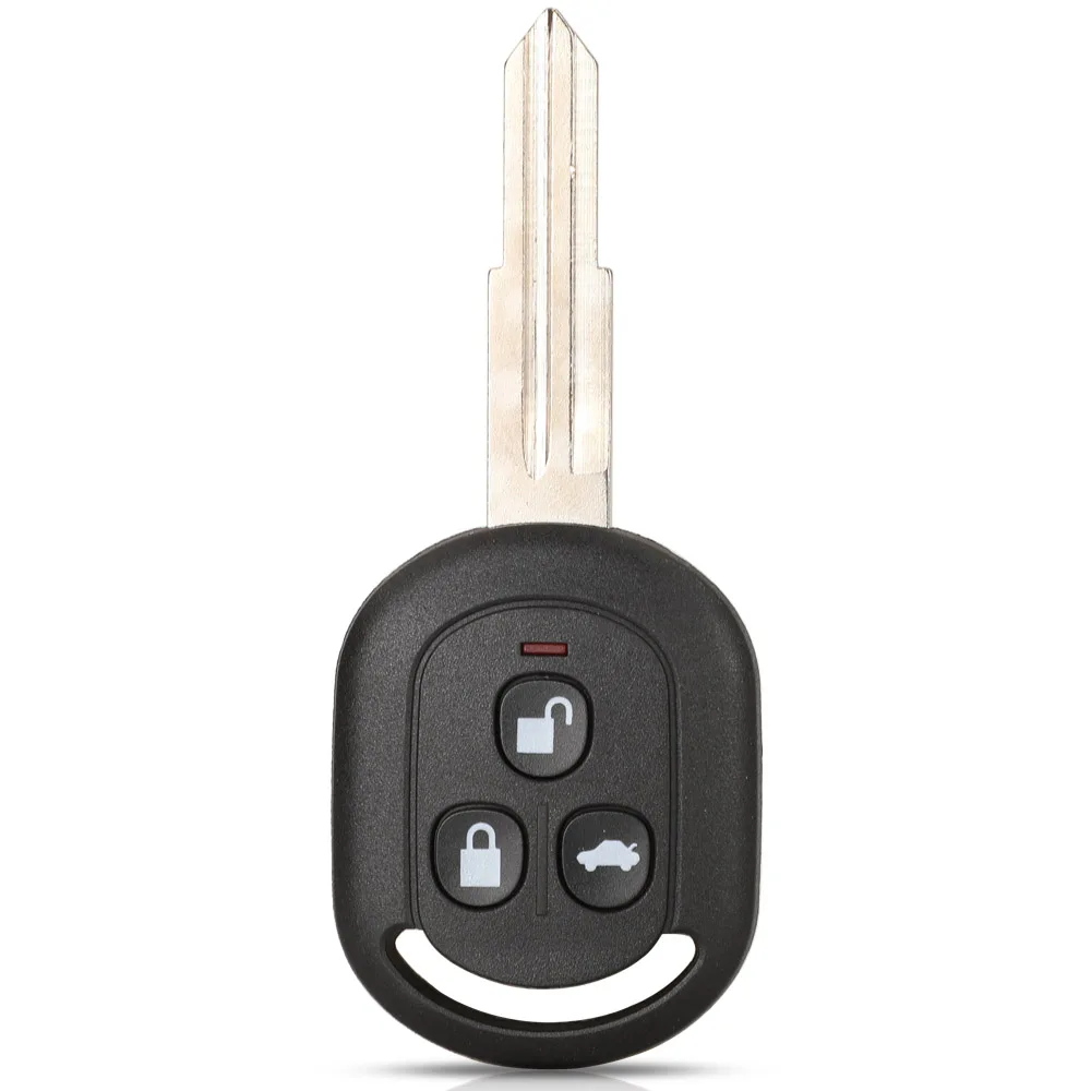 

Jingyuqin корпус дистанционного ключа для Buick 2003-2005 Excelle HRV, заготовки для автомобильных ключей, чехол для Chevrolet lachetti, автомобильный брелок с необрезанным лезвием