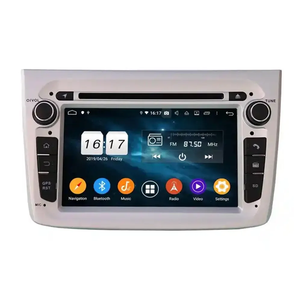 

7" Android 12 Car DVD Player 8 Core For Alfa Romeo Mito 2009-2016 Carplay Stereo Navigation Audio Multimedia Carplay DSP 4+64G