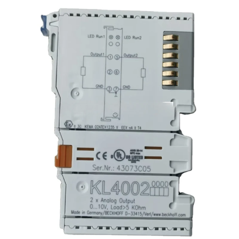 BECKHOFF KL4001 KL4002 Клеммы шины ввода и вывода Модуль ПЛК новый оригинальный