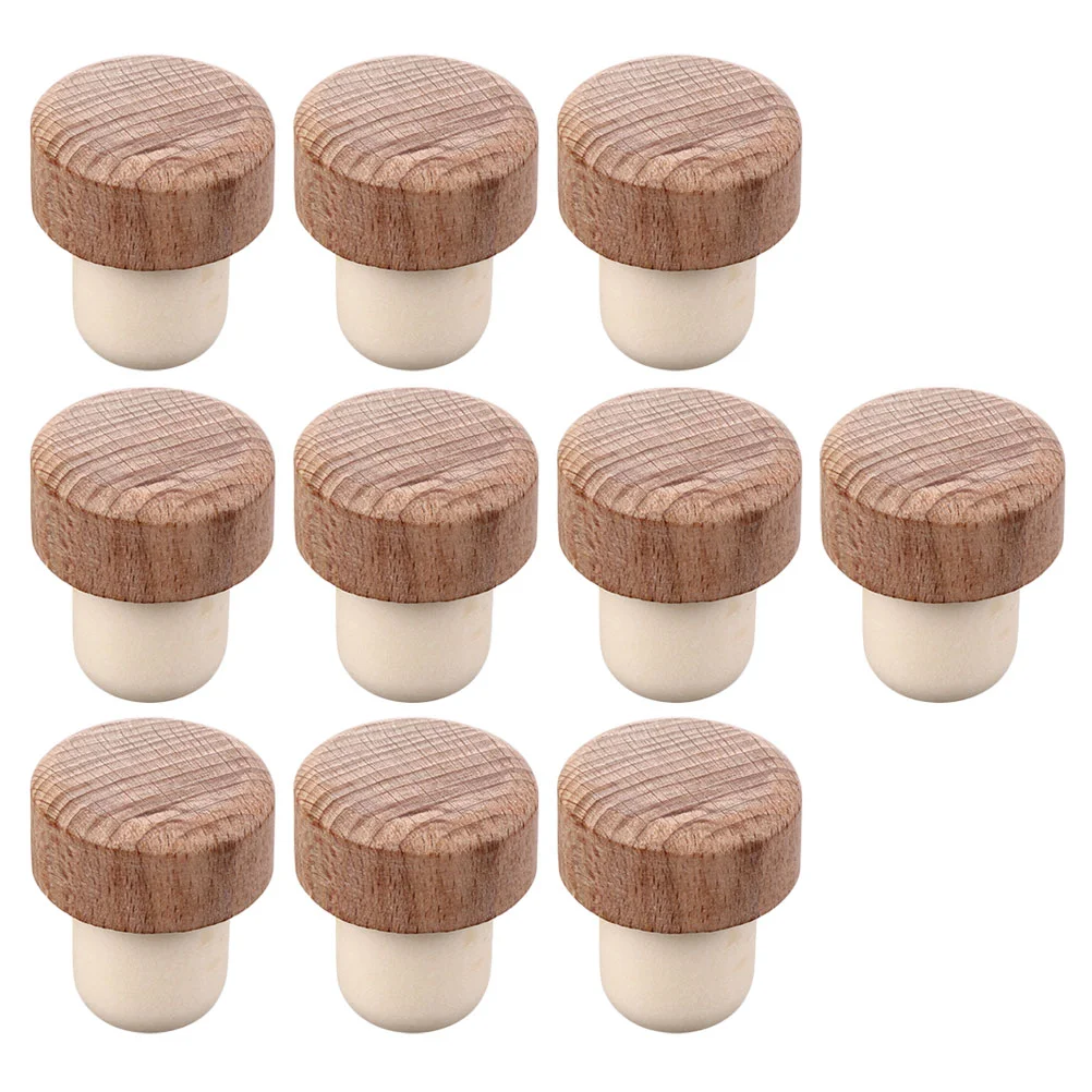 

Bottle Wooden Cork Corks Stoppers Stopperbottles Plug Wood Replacement Closure Cover Decorative Caps Sealing Natural Saver