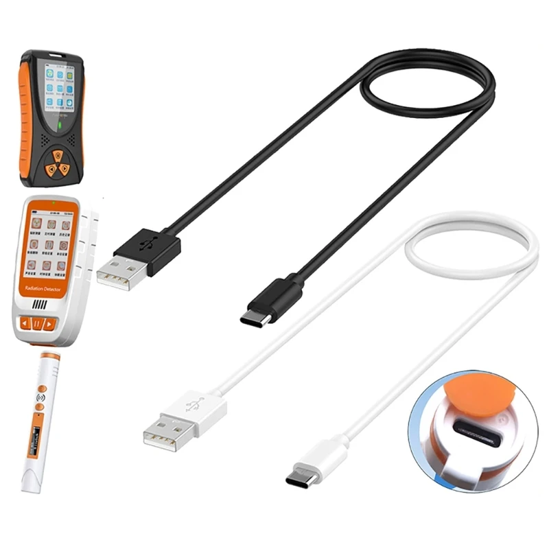 

Portable USB Type C Charging Cable for Multiple Home Radiation Detectors and Measurement Devices Convenient and Durable Dropship