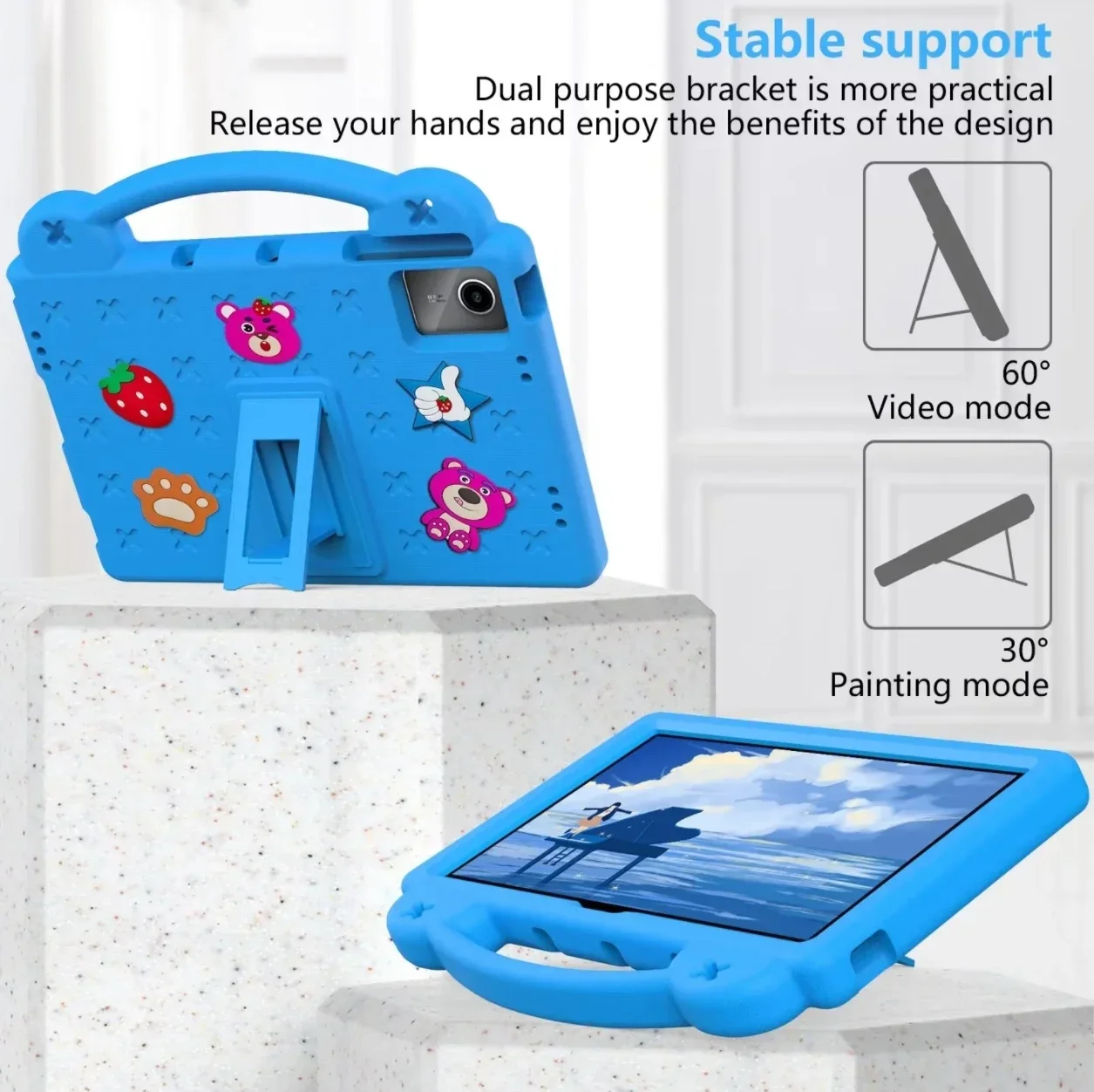 Для Lenovo Tab P12 12 7 дюйма/Xiaoxin Pad Pro дюйма TB-370FU TB-371FC чехол для планшета детский