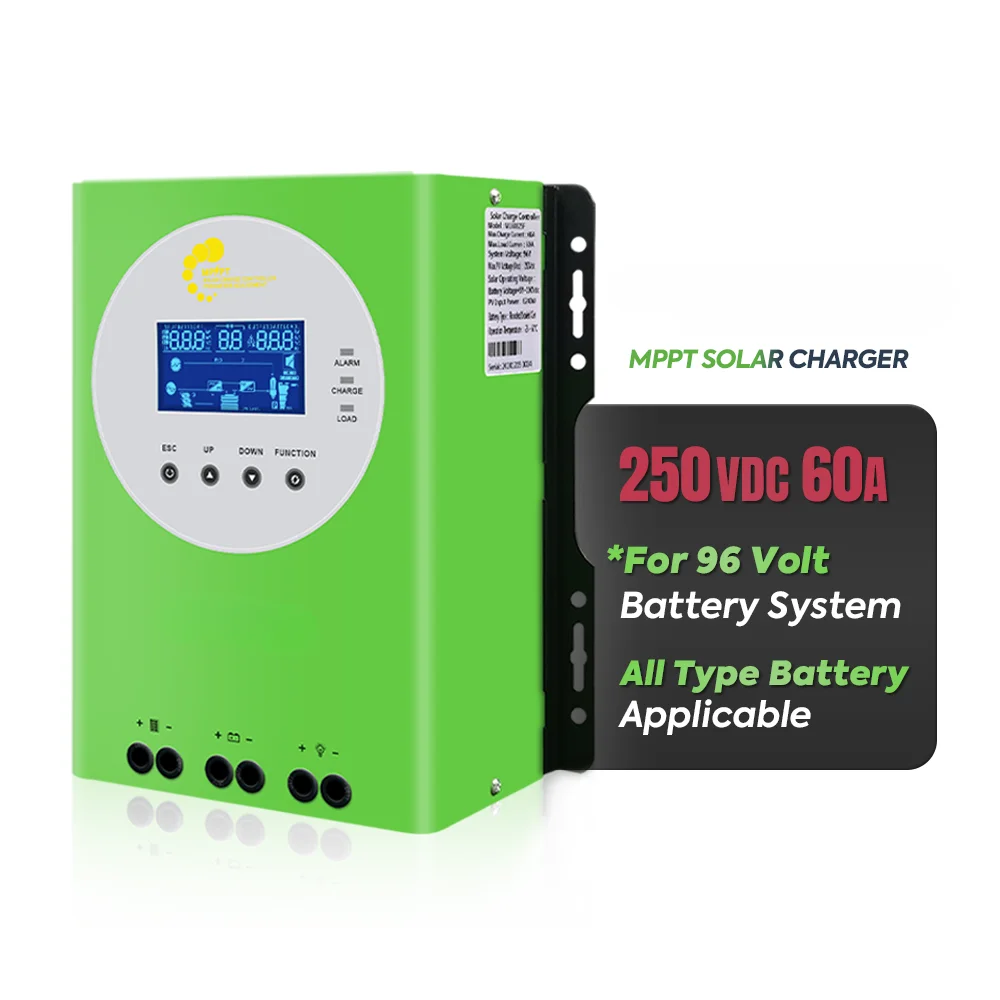 Высоковольтное 6240 Вт в пост. Тока PV Входное MPPT Солнечное зарядное устройство 96 60 А