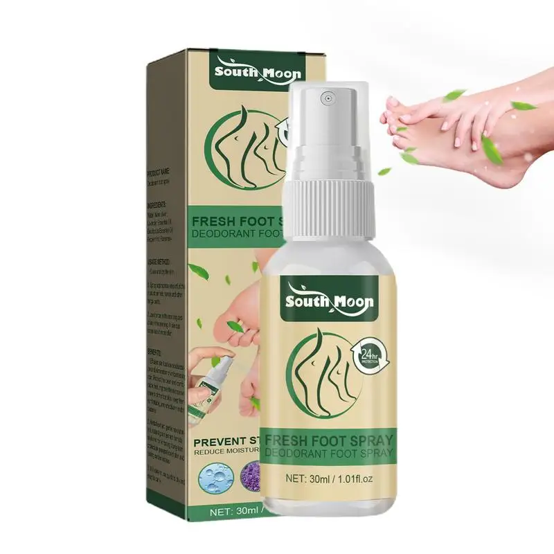 

Odor Eater Spray 30ml Shoes Deodorizer With Natural Ingredients Foot Care Sweaty Feet Spray For Women Men Kids Teenagers Adults