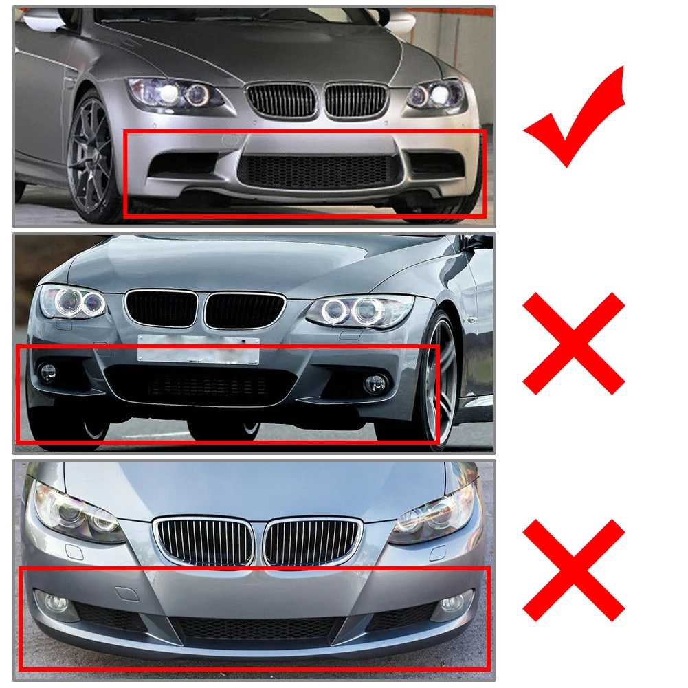 2 шт. глянцевый черный автомобильный передний бампер разделители губ спойлер