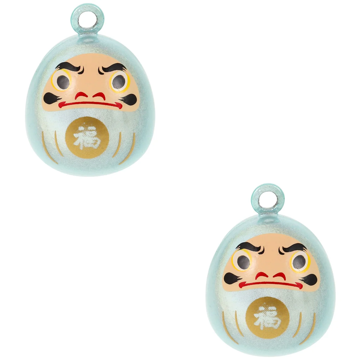 2 упаковки японских колокольчиков Daruma Mini Jingle Bodhidharma брелок-подвески медь для