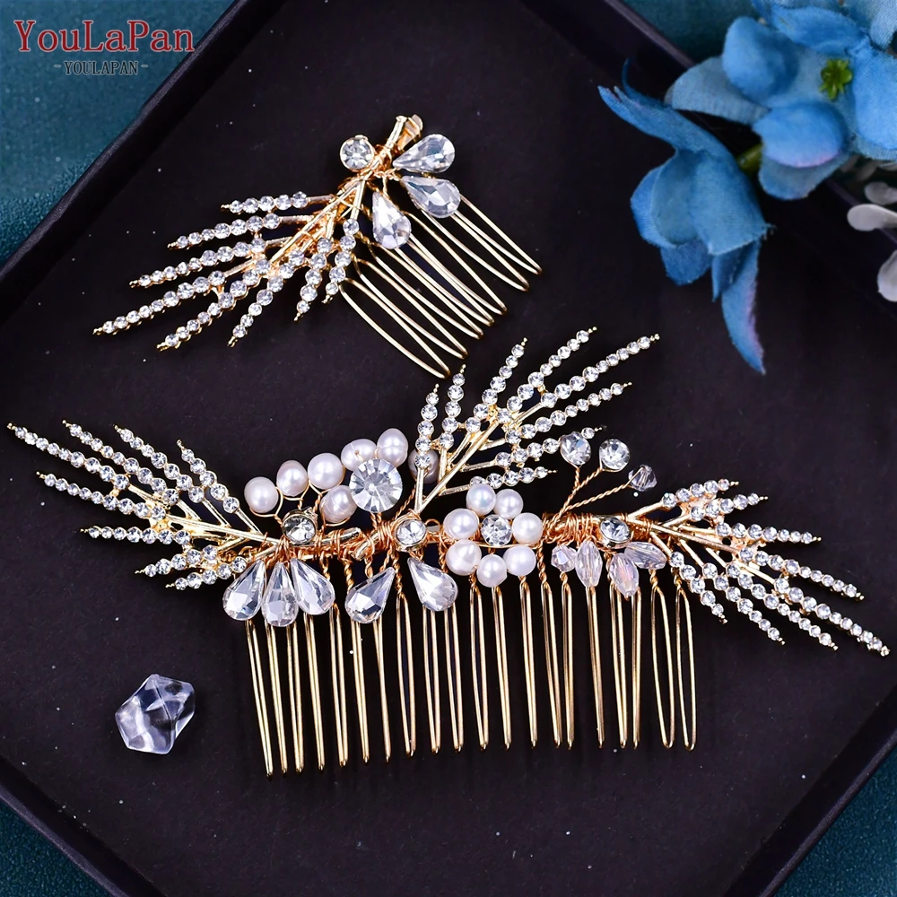 Leaf Bridal Headpiece Woman Hair Accessories Floral Girl Bride Hair Clips Head Jewelry