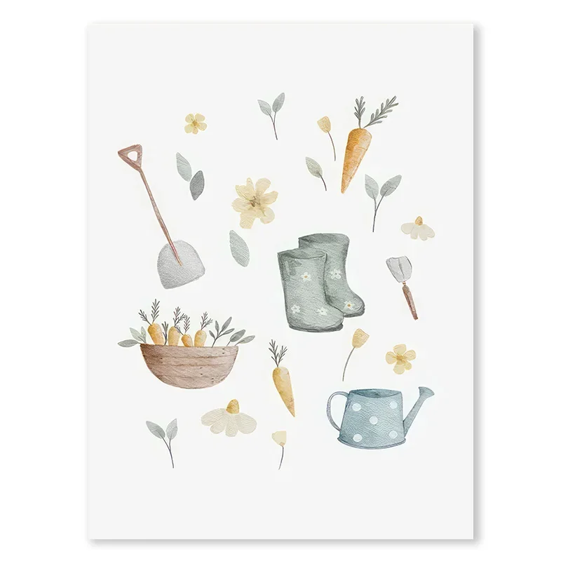 

Настенная живопись JUBEER Бохо мультяшные животные