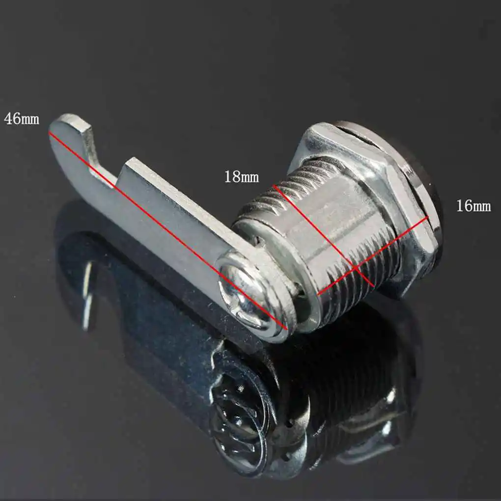 

Hot Door Cabinet Cupboard Chest Workbox Toolbox Drawer Locker Strongbox Letter Game Box Key Turning Cam Lock Cylinder