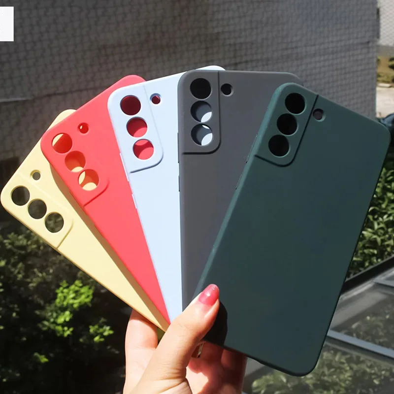 Фото Для S22 + силиконовый чехол для Samsung Galaxy S22 Plus 5G чехол классического качества Business S22 оригинальный защитный чехол для телефона №2