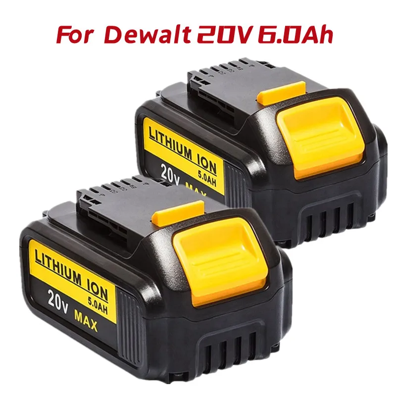 

20V 5.0Ah Replacement Battery for Dewalt DCB205 DCB204 DCB200 DCB201 DCB185 DCB183 DCB182 DCB181 DCG DCS Series Power Tools