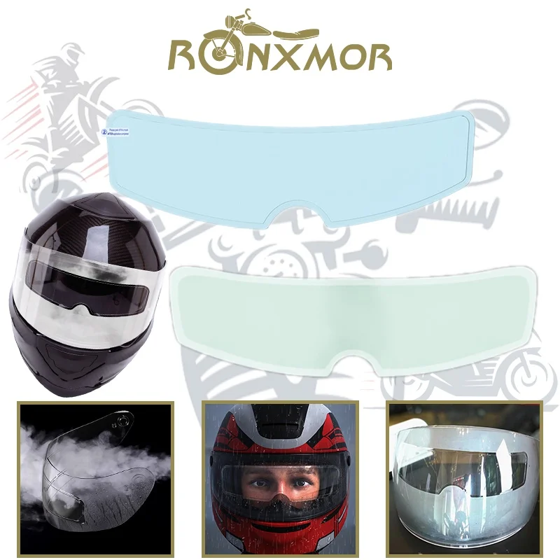 

Multi-functional Anti Fog Rain Film Motorcycle Helmet Visor Nano Coating PET Practical Durable Classic Resistant