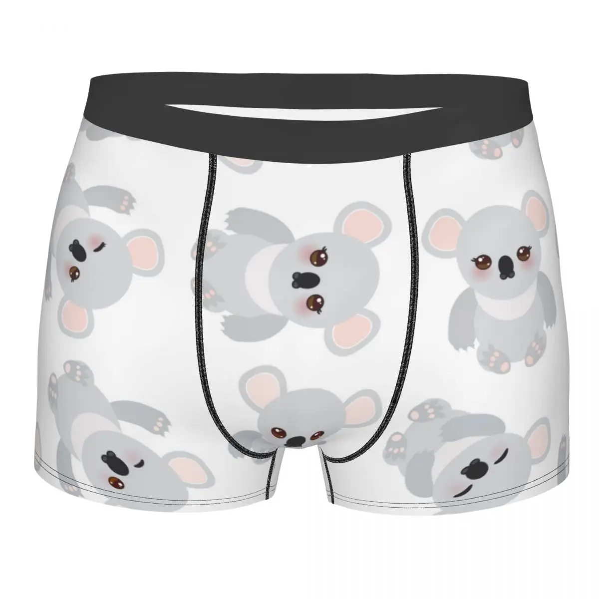 

New Breathable Boxer Men Underwear Soft Funny Cute Koala Mens Boxers Man Breif