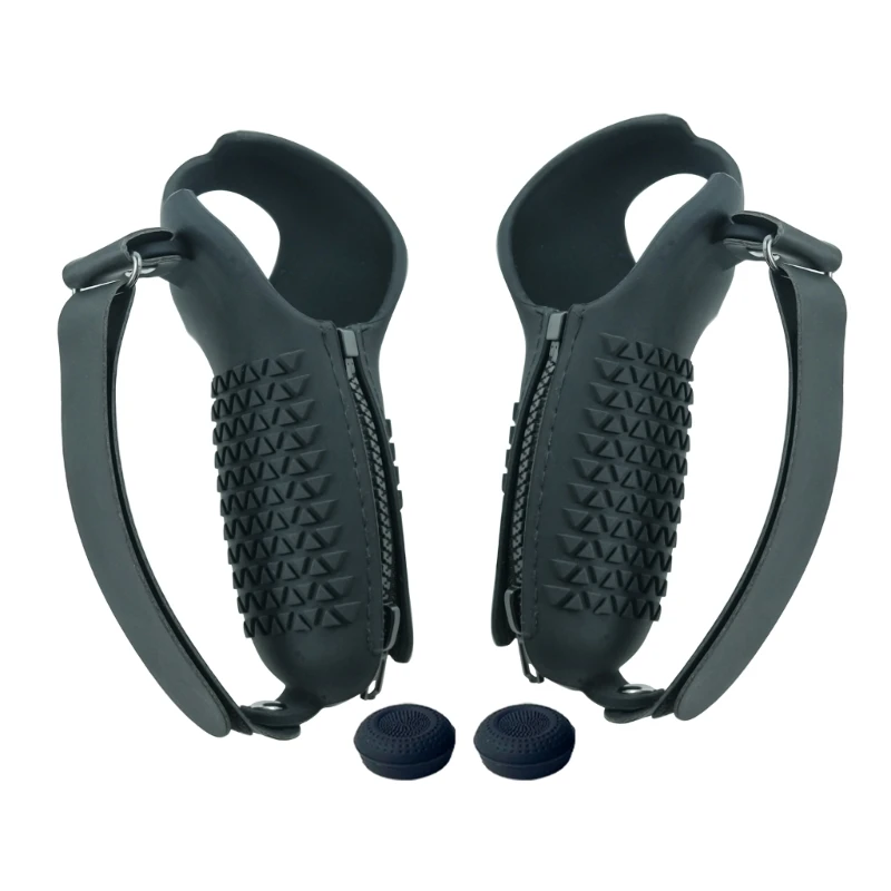 

594A Controller Silicone Grip Cover Rocker Caps for Pico 4 VR Handle Protective Cover Anti-dirt Controller Cover Handle Skin