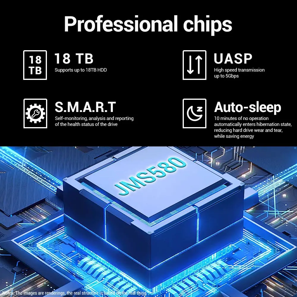 UnionSine 3 5 ''HDD чехол SATA к USB 3.1 Тип C адаптер внешний жесткий диск Корпус для 2 5&quot