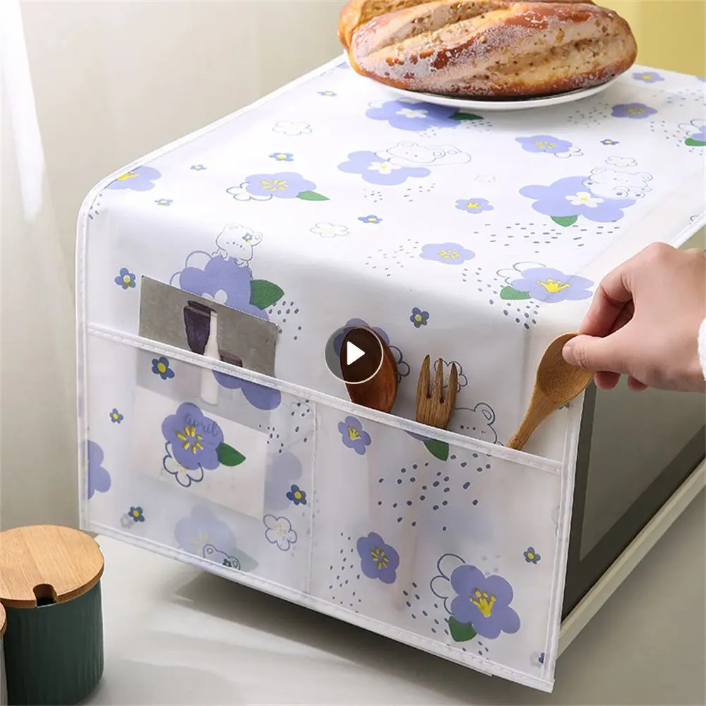 

Oven Cover Healthy Materials Dustproof Moisture-proof Waterproof Oil Proof Microwave Oven Cover Towel Dustproof Beautiful