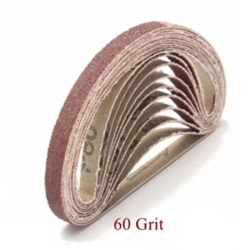 

50pcs Sanding Belts 330mm X 10mm Belt Sander Abrasive Sanding Belts Practical