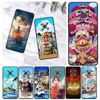 one piece pirate ship for huawei mate 40 30 20 x 5g rs lite p smart pro plus 2019 2020 2021 z s black soft phone case capa