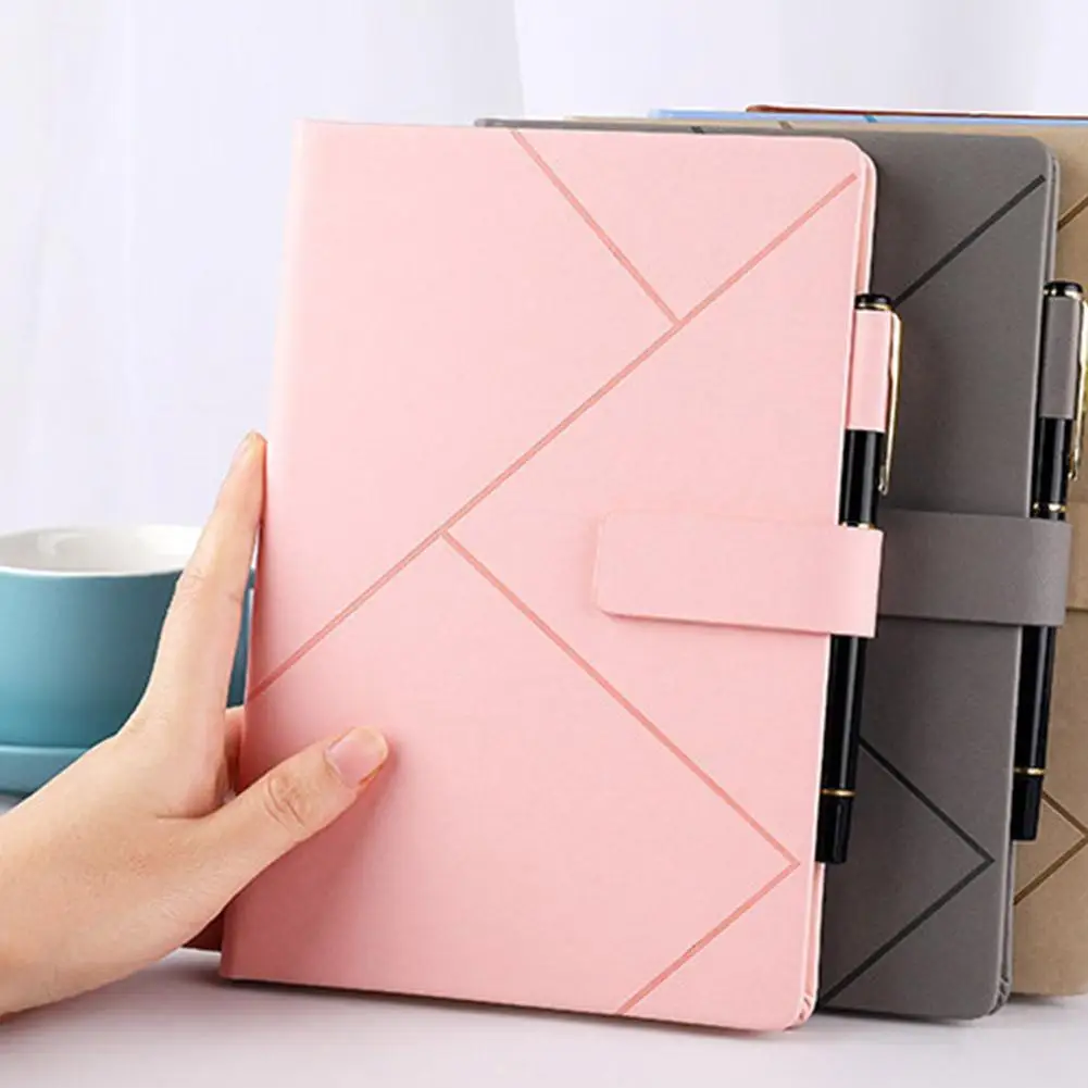 

A5 Macaron Color Notebook Business Notepad Simple Korean Version Company Meeting Minutes Notebooks Diary For Office School K8c5