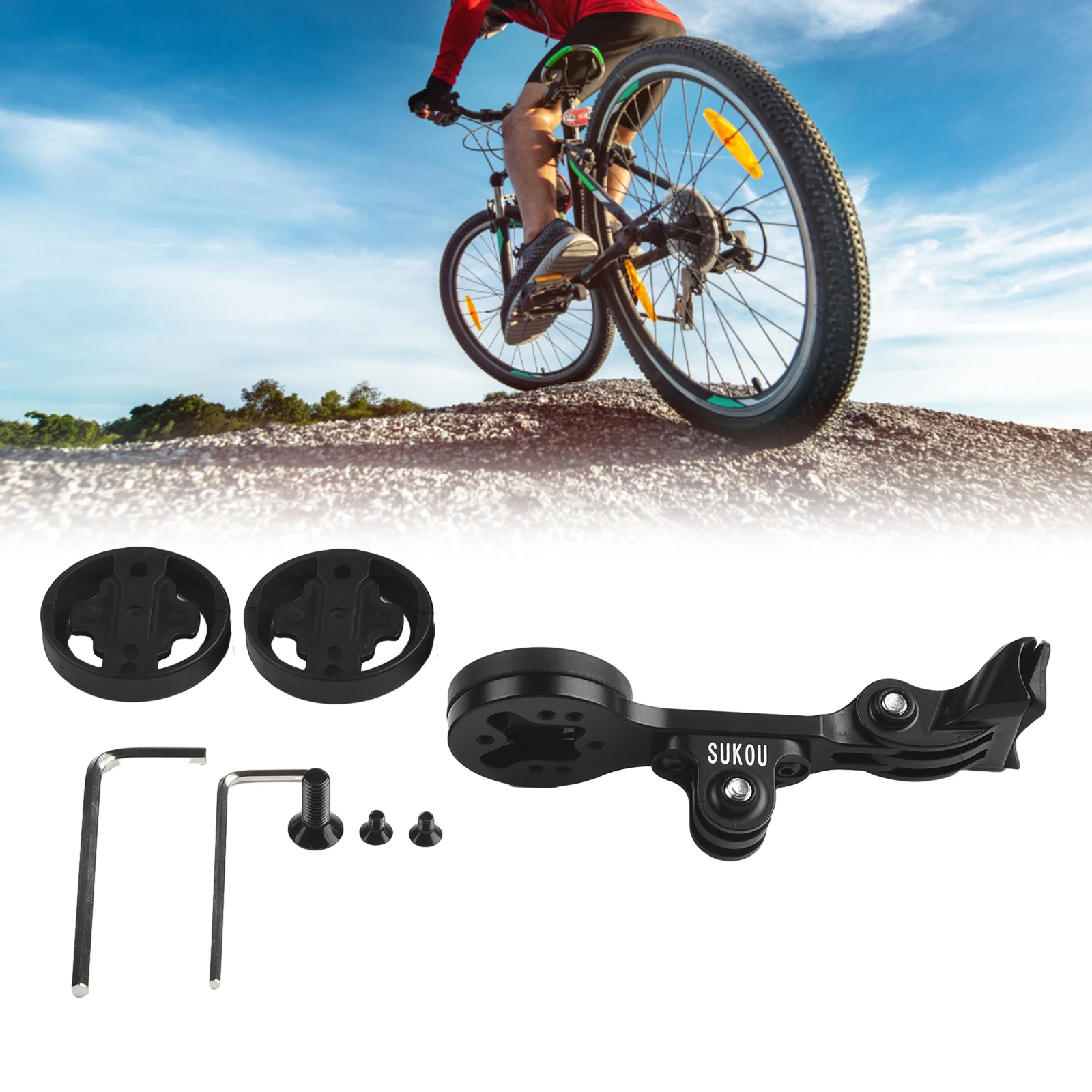 Держатель для велосипедного компьютера ABS Bike GPS Moun Garmin с базовыми винтами гаечным