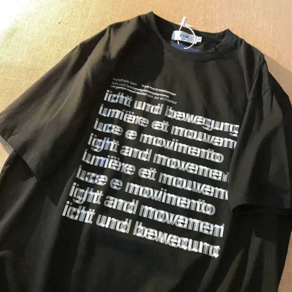 Футболка женская оверсайз с принтом пуловер коротким рукавом повседневный Топ в