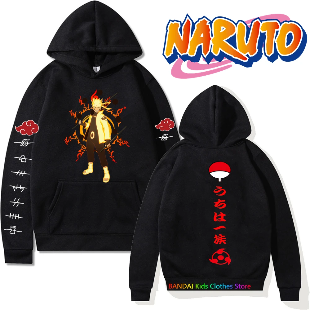 

Naruto Men Womens Clothes Itachi Hoodie Anime Sweatshirt Uzumaki Akatsuki Sakura Kakashi Sasuke Hinata Hyuga Harajuku Tops