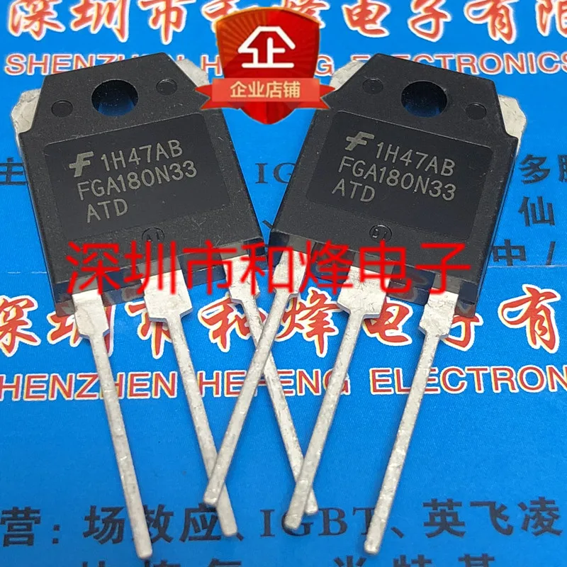 

Бесплатная доставка FGA180N33ATD TO-3P 330V 180A 10 шт.