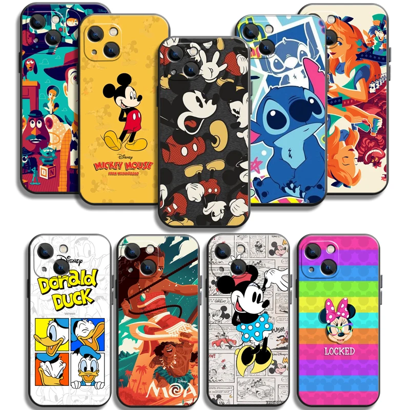 

Disney Cartoon Cute Phone Cases For iPhone 11 12 Pro MAX 6S 7 8 Plus XS MAX 12 13 Mini X XR SE 2020 Cases Soft TPU Carcasa