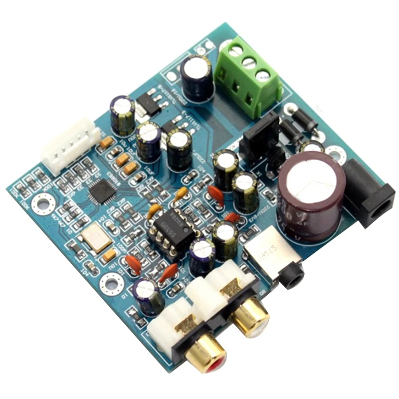 ES9018K2M ЦАП Плата ES9018 I2S Входная декодирующая плата NE5532 Dsd волоконно-коаксиальный