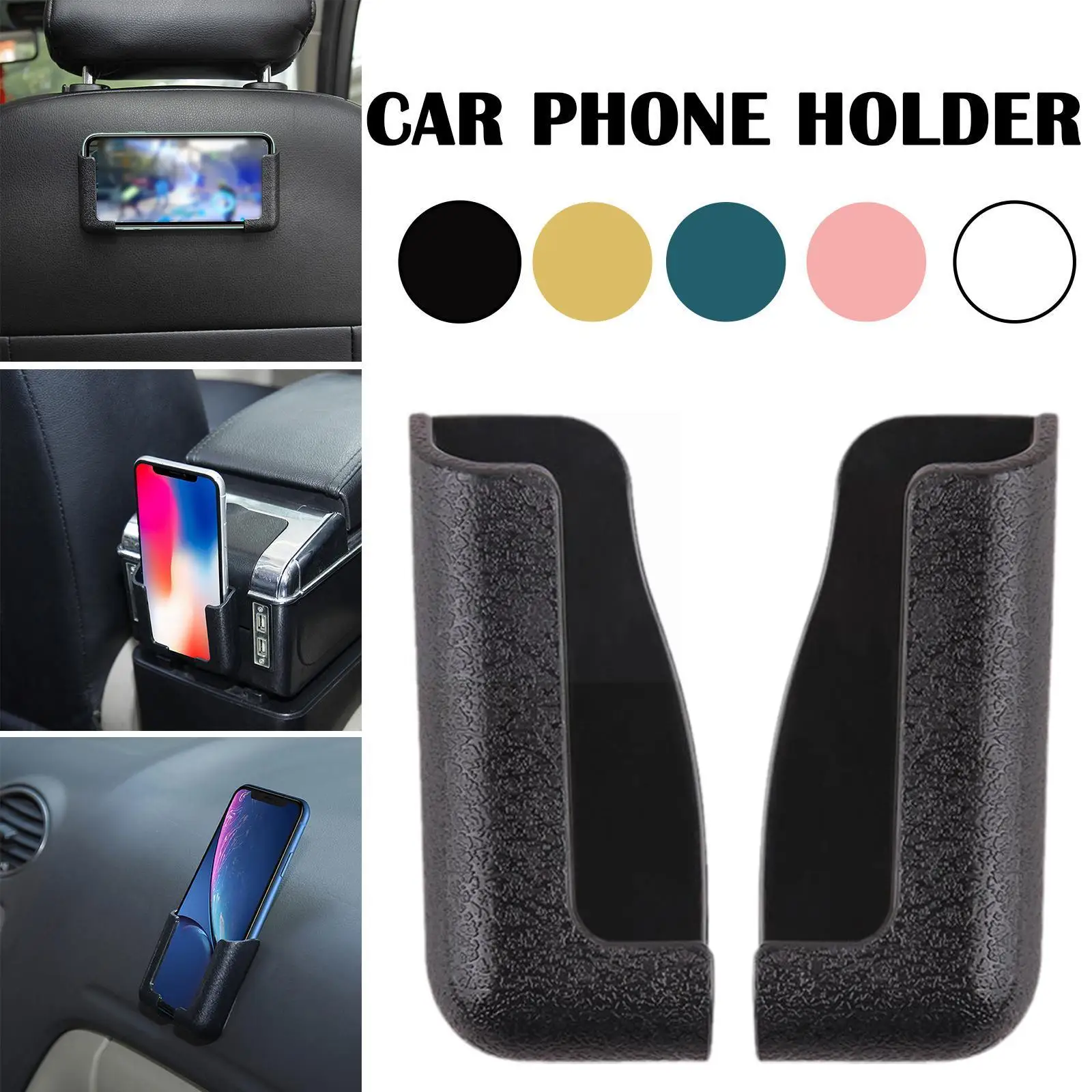 

Self-adhesive Car Phone Holder Charging Bracket Wall Remote Mount Stand Storage Rack Control Multifunction I5c0