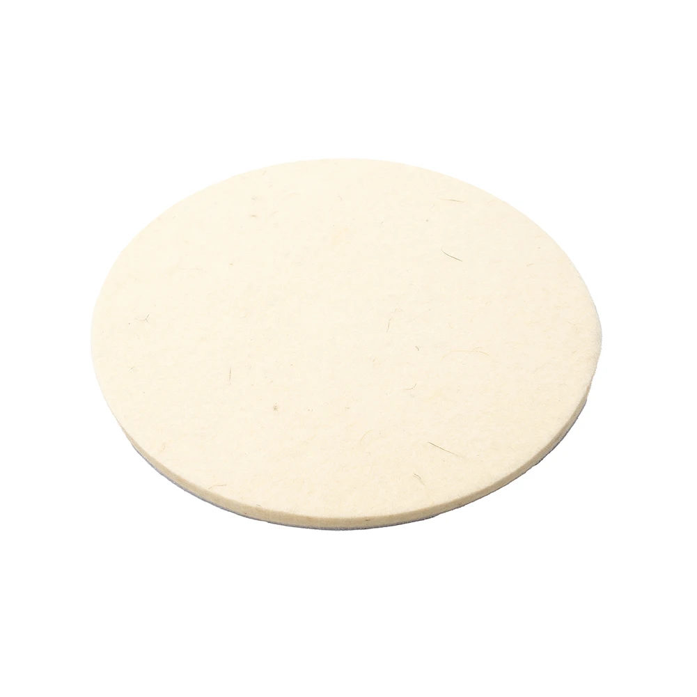 

2pcs 3-7inch Wool Felt Polishing Pad Polish Wheel Backing Pad Drill Adapter Kit Mirror Polish Glass Stainless Steel Polish Tool