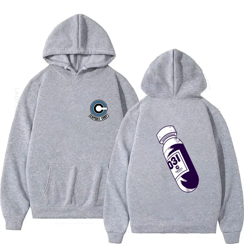 Чехол capsule corp. Мужская толстовка тематические худи новые свитшоты осенняя одежда