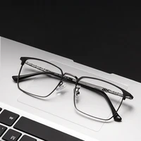half rimless optical glasses frame with recipe blue light blocking eyeglasses men prescription eyewear oculos de grau 3830j