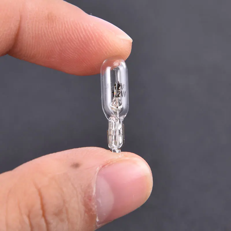 10 шт./упаковка лампы для приборной панели 12 В 1 2 Вт T5