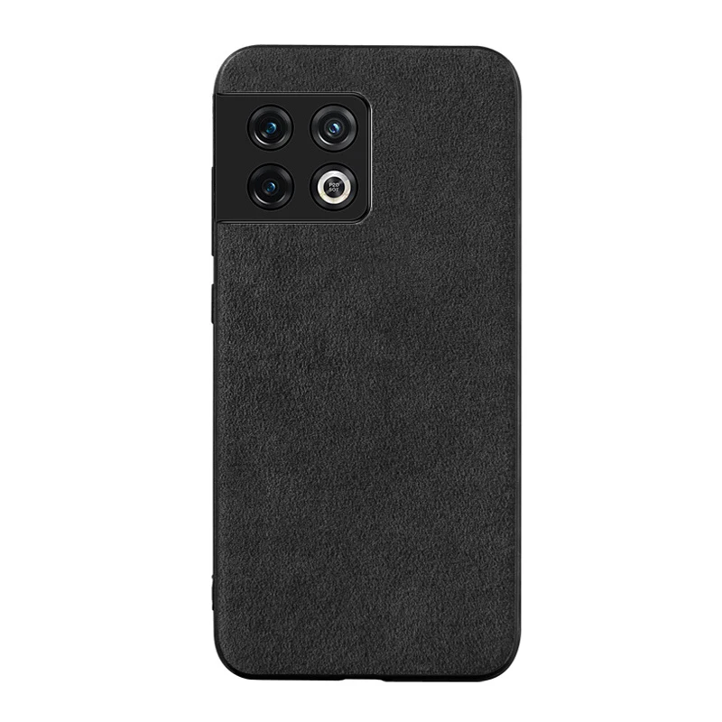 

for One plus 10 Pro Genuine Cowhide alcantara Suede Leather Phone case for One plus 9 8 7 Pro 7 6 6T 360 Full protective cover
