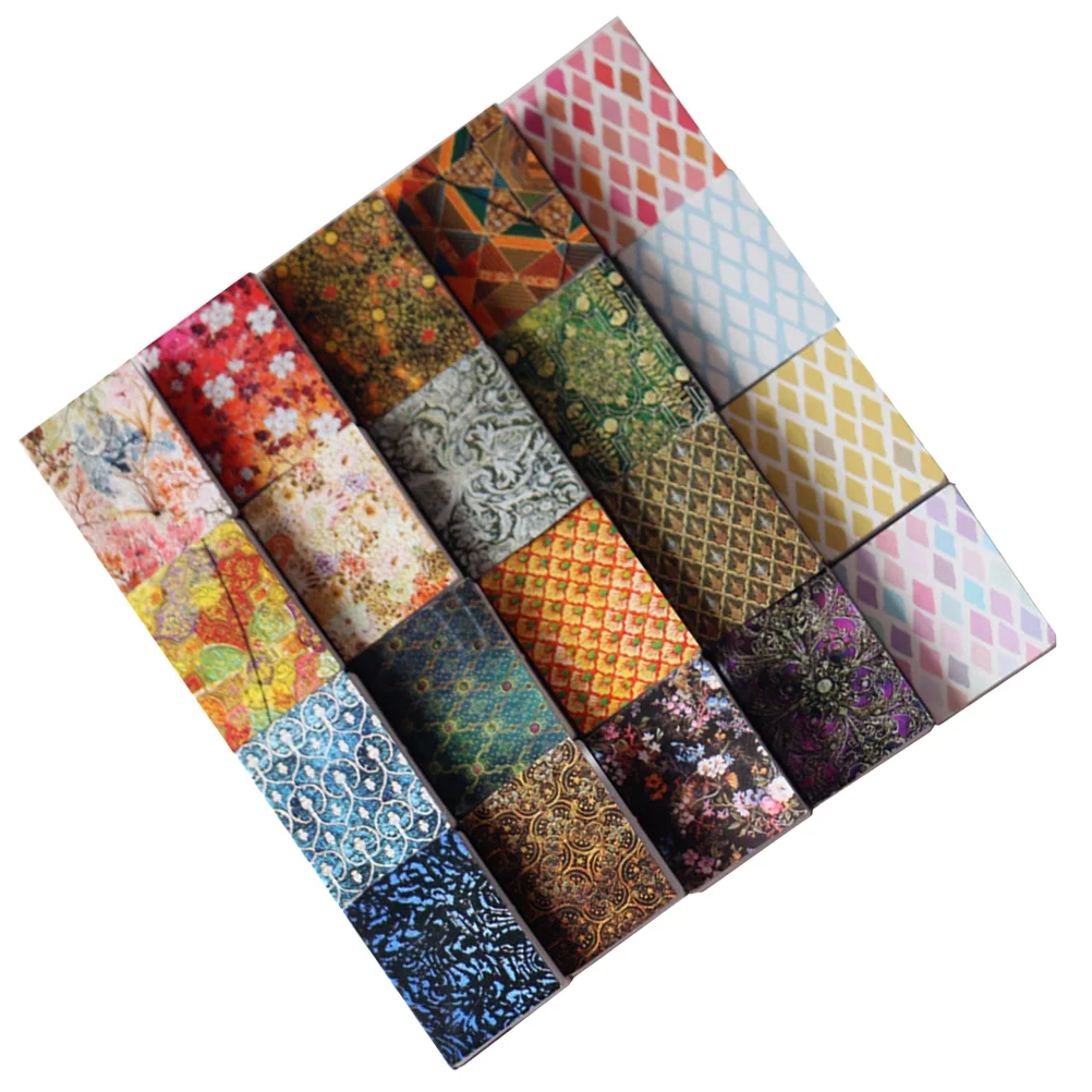 

20pcs Mini Notebooks Durable Useful Good Diary Books Models Miniature Book Ornament Mini Notepads Ornament