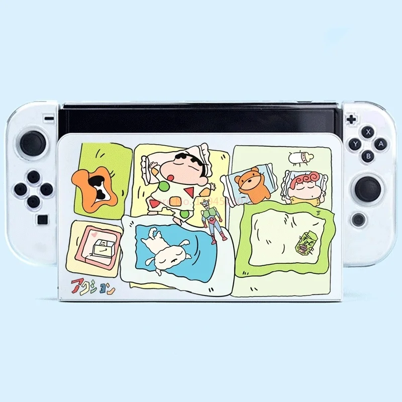 Фото Оригинальный защитный чехол Switch2, милый маленький мальчик, индивидуальный защитный чехол с граффити Oled, защитный чехол Ns, периферийные устройства в стиле аниме №5