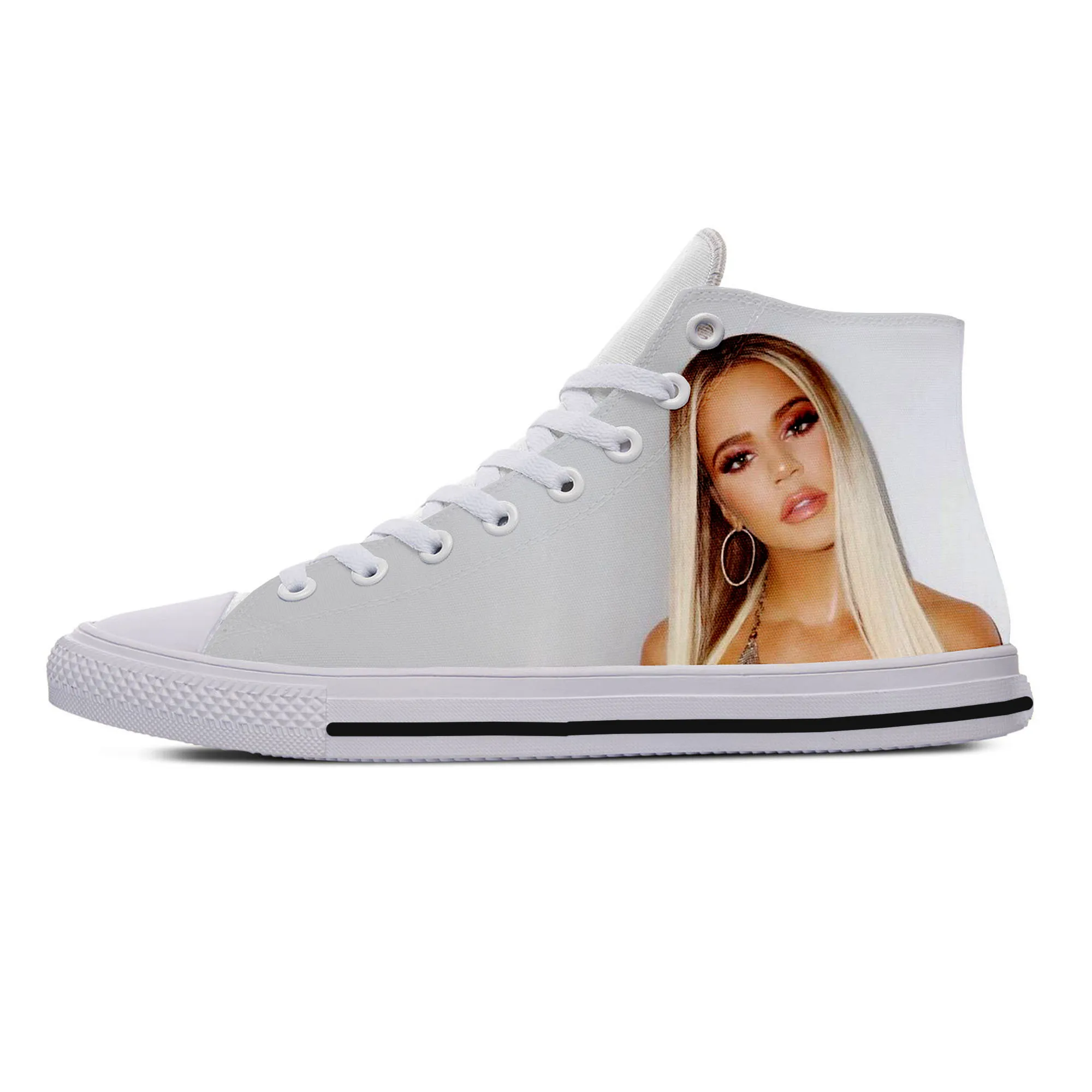 Хит продаж модные высокие кроссовки Khloe Kardashiano для мужчин и женщин высокое