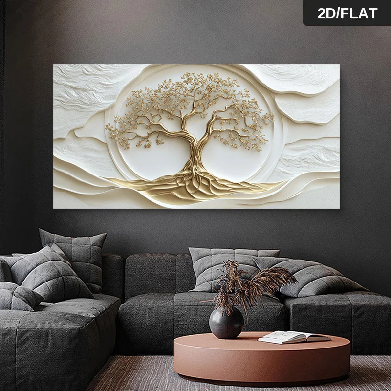 

Абстрактная картина «Золотой Древо Жизни» на холсте