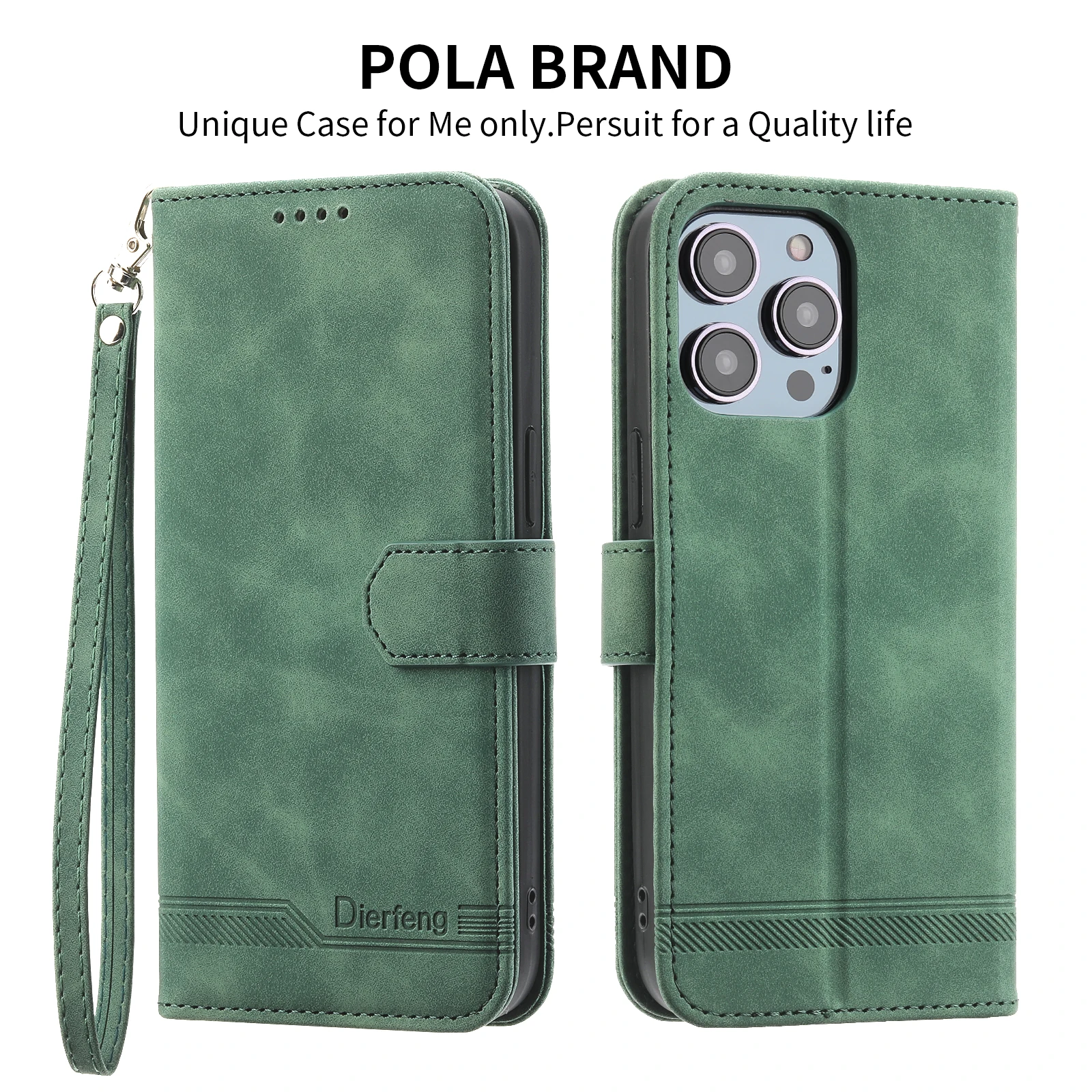 

Flip Case For Iphone 14 Plus Wallet Multi Card Slot Holder With Lanyard Pu Leather Cover For Iphone 13 Mini 12 11 X 6 7 8P SE