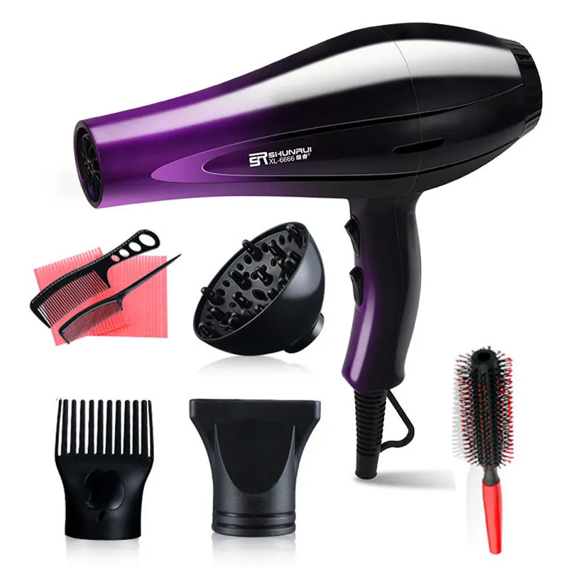 

Portable Hair Dryer 3200W Professional Hair Dryer High Power Styling Tools Blow Dryer Hot/Cold Hairdryer 220-240V Machine 51D