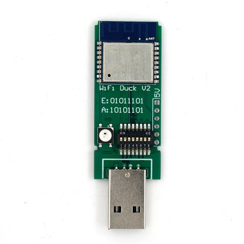 Wi-Fi утка V2 с чехлом ESP8266 режим а микроконтроллер действует как USB-клавиатура |