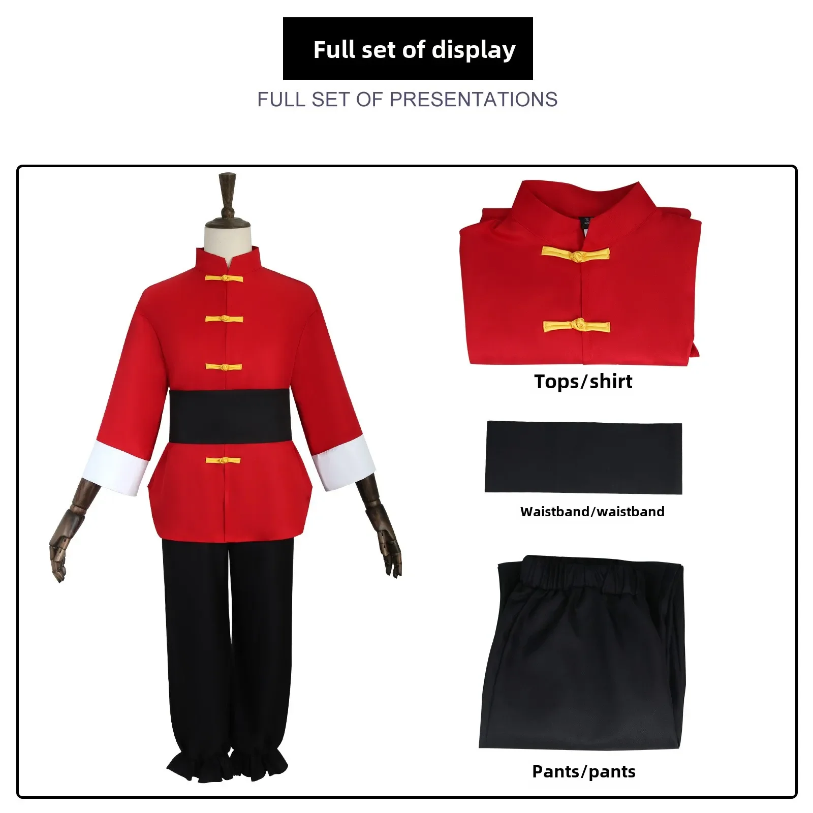 Аниме Ranma 1/2 Tendou Akane Косплей Костюм Мужчины Женщины Китайский Стиль Униформа Для