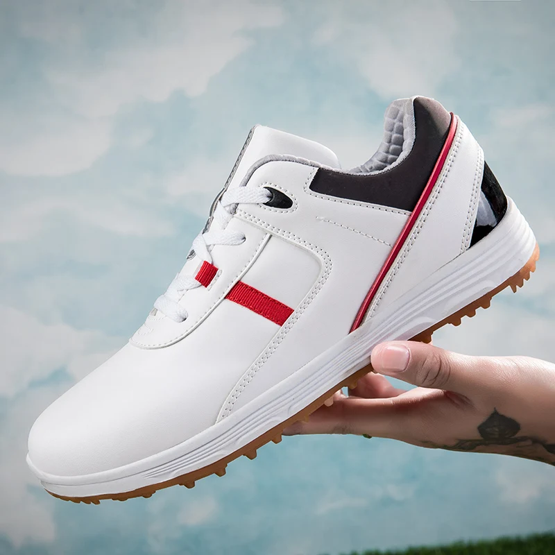 G981- Waterproof Men Golf Shoes Professional Lightweight Golfer Footwear Outdoor Golfing Sport Trainers Athletic Sneakers Brand