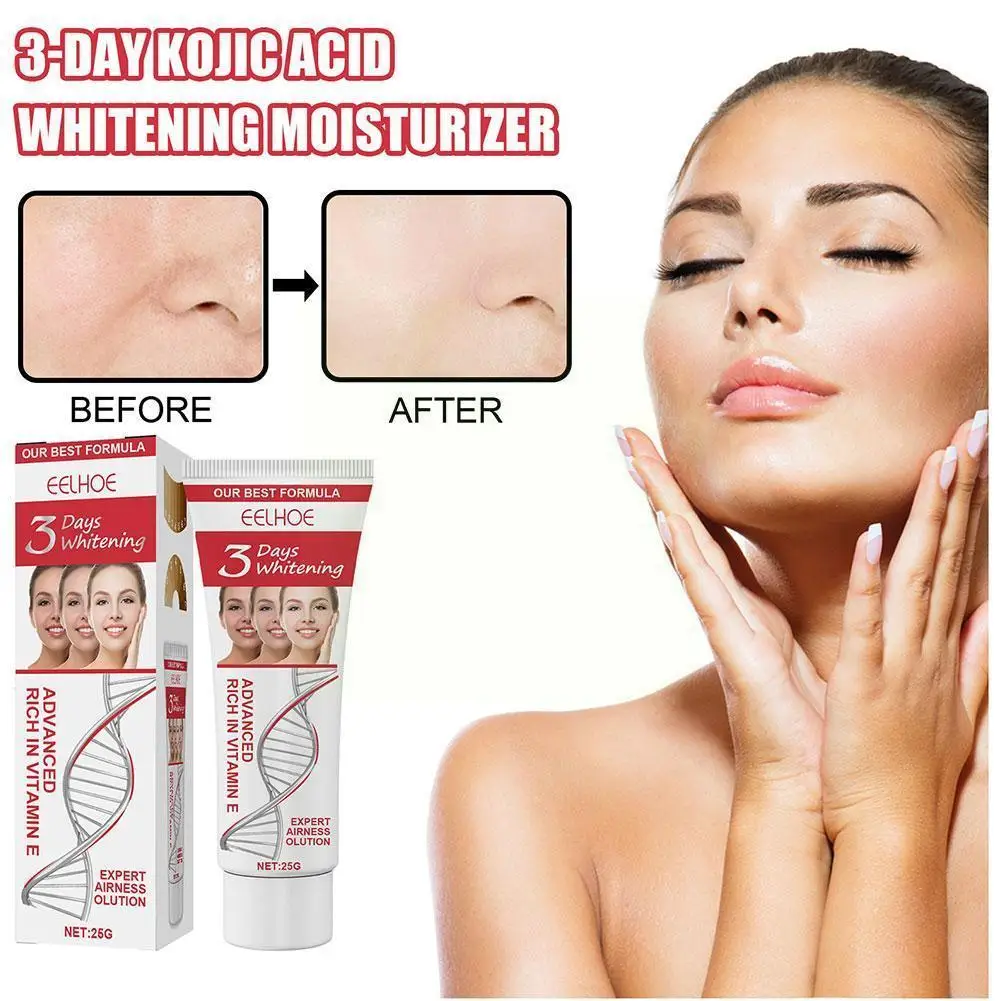 

3 Days Kojic Acid Whitening Moisturizing Face Cream Creams Care Dark Brightening Skin Anti-wrinkles Remove Freckle Spots Fa P8l3